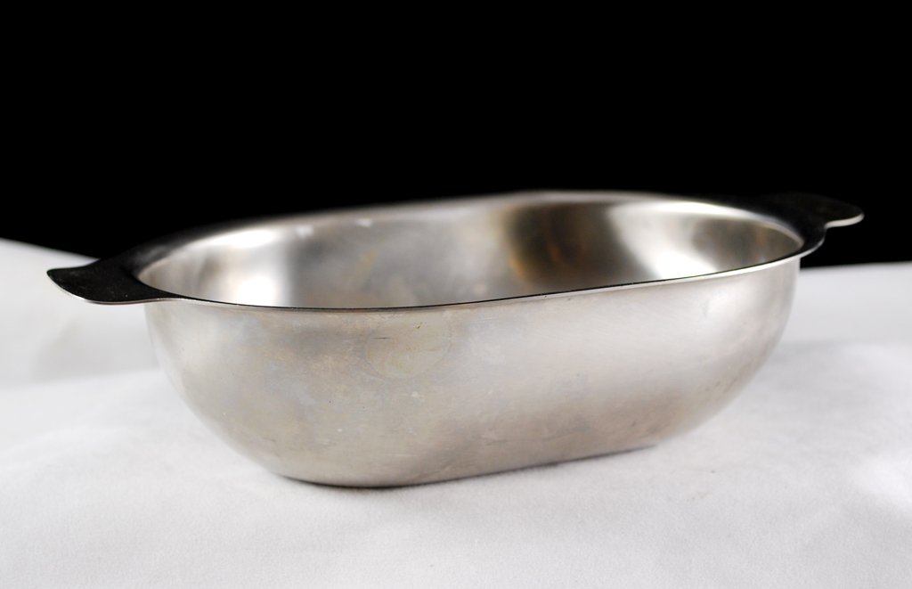 Vintage WMF Germany Cromargan Stainless Oval Bowl