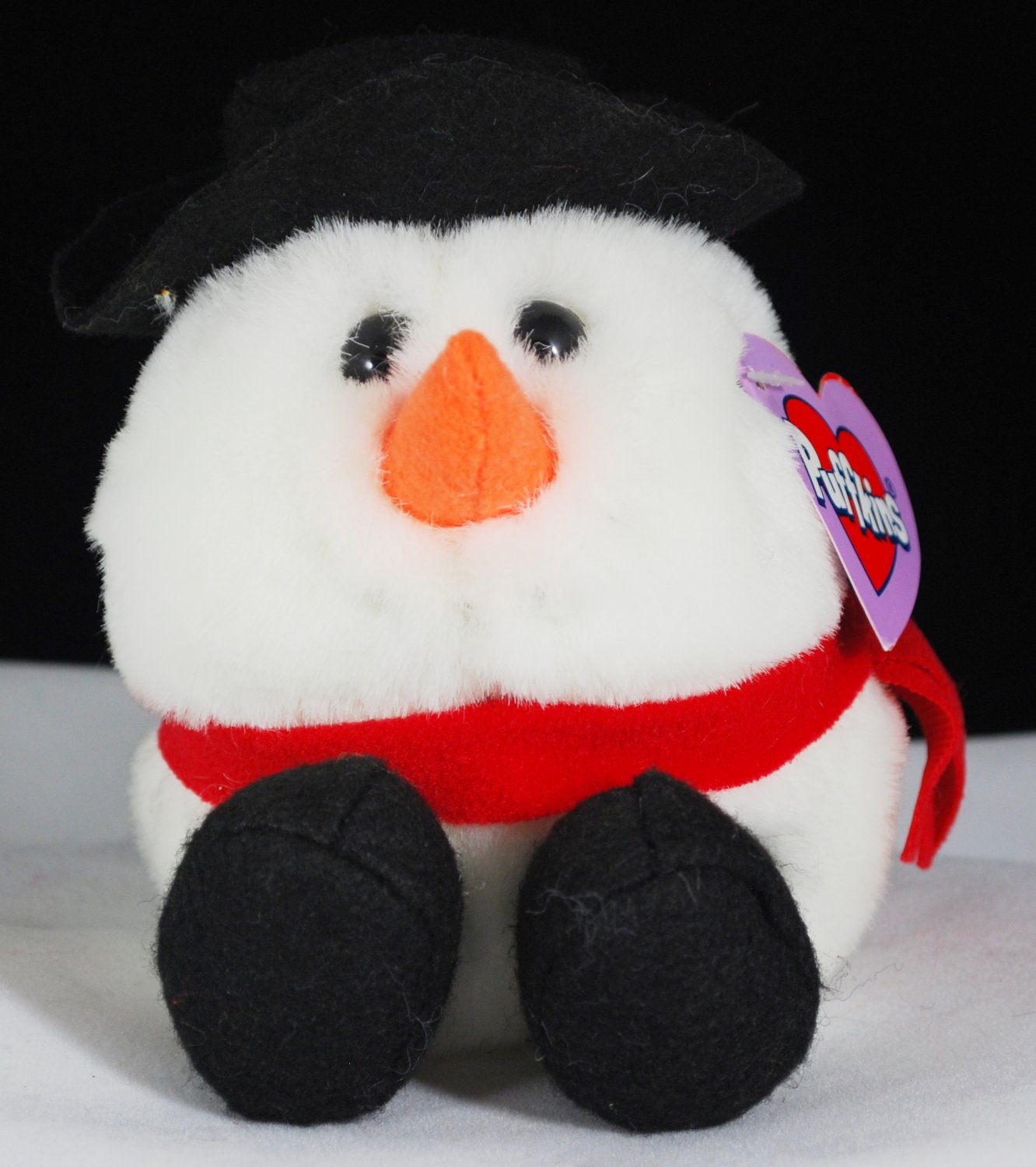Flurry the Snowman Puffkins Swibco Plush Style 6669