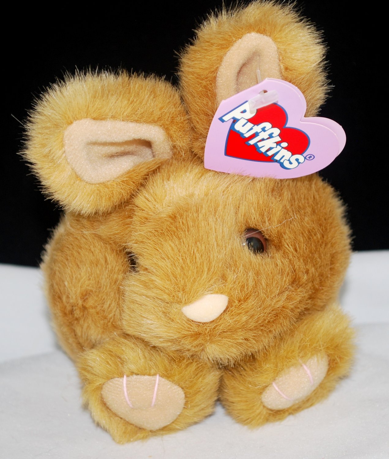 Puffkins Tibbs the Brown Bunny Rabbit Plush Style 6638