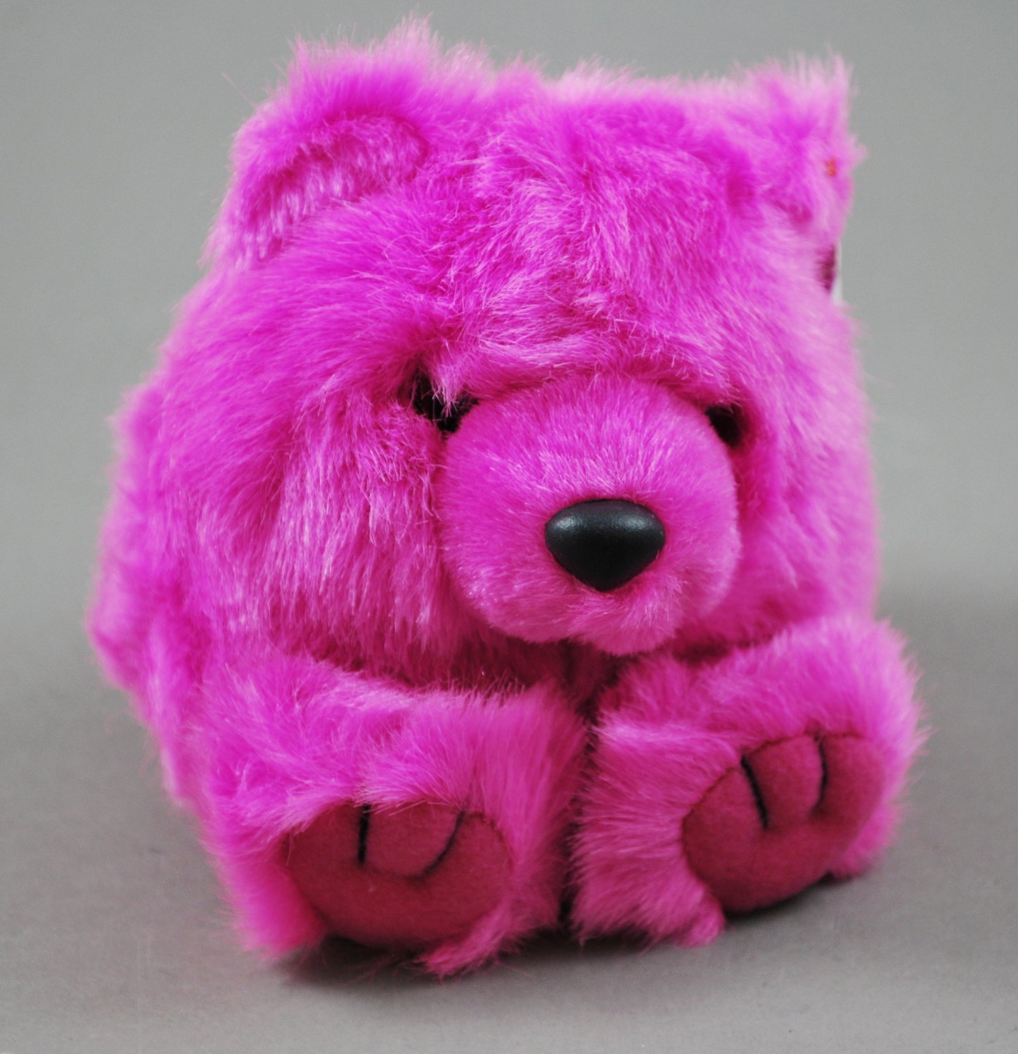 Rosie the Furry Puffkins Pink Bear Plush Swibco Style 6672