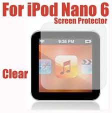 On Sale : Clear LCD MP3 Screen Protector Guard For iPod Nano 6th Gen.