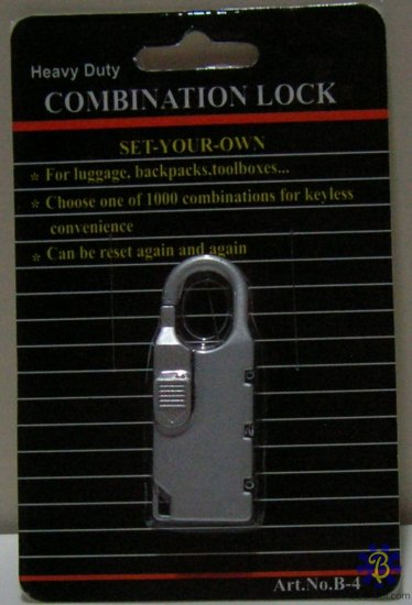 Combination Lock (Sliver)
