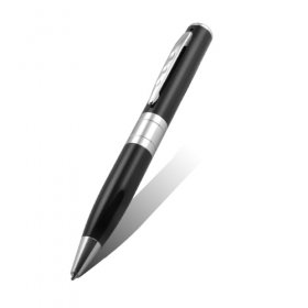 1280*960 &30fps spy pen Cam mini DV DVR, Color: Black with Gold