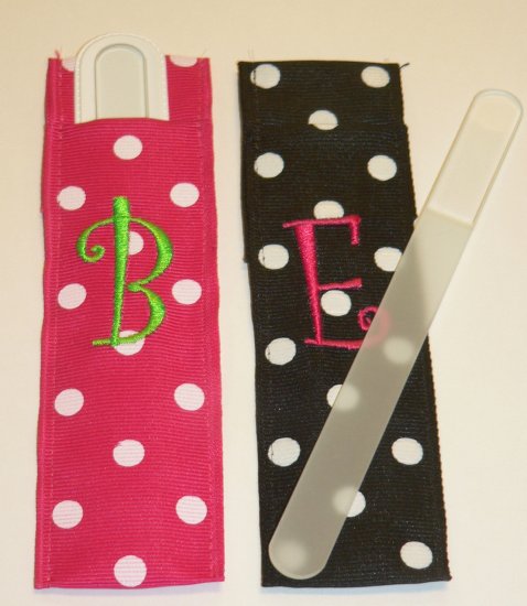 Nail File holder with Glass Hardened File