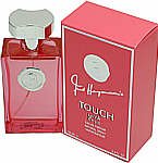 TOUCH WITH LOVE by Fred Hayman EAU DE PARFUM SPRAY 3.4 OZ, BODY LOTION 6.7 OZ & SHOWER GEL 6.7 OZ