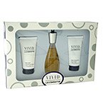 VIVID by Liz Claiborne EDT SPRAY 1.7 OZ & BODY LOTION 1.7 OZ & SHOWER GEL 1.7 OZ