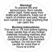 Warning Labels 2 Inch 1000 pc. roll