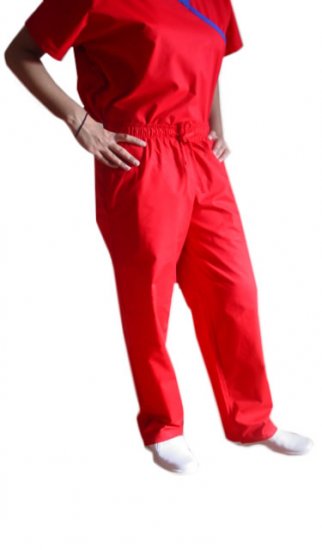 UNISEX Solid Pant Elastic Waist