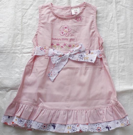 Laura Ashley baby dress with ruffle