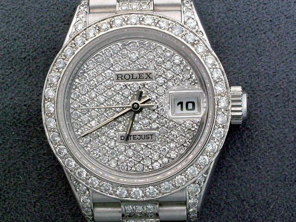 LADIES ROLEX OYSTER PERPETUAL PRESIDENT