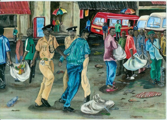 Hustling