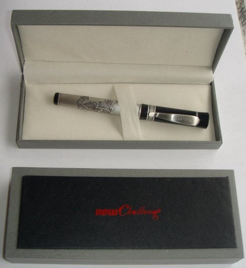 Gold-Copper Gel Pen W/T Ceramic Ball For Top-rank Officials,Military Officers or Collection