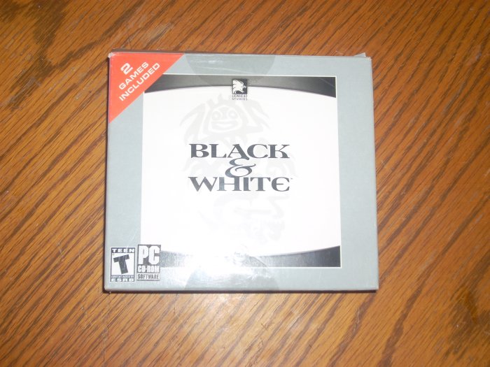 PC: Black & White w/ Creature Isle Expansion Pack *USED* OUT OF STOCK