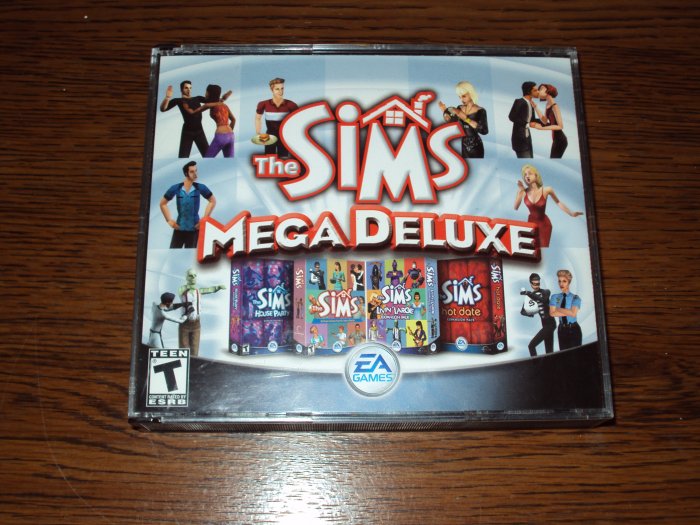 PC:The Sims Mega Deluxe *USED* OUT OF STOCK