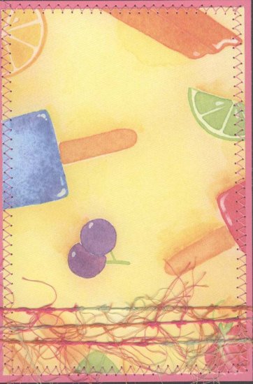 Summer Time Popsicle Journaling Block