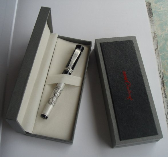 Gold-Copper Gel Pen W/T Ceramic Ball For Top-rank Officials,Military Officers or Collection
