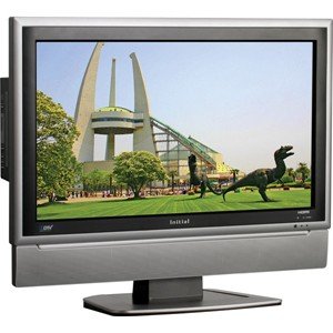 Initial 26" HDTV LCD with Built-In Up-Conversion DVD Player