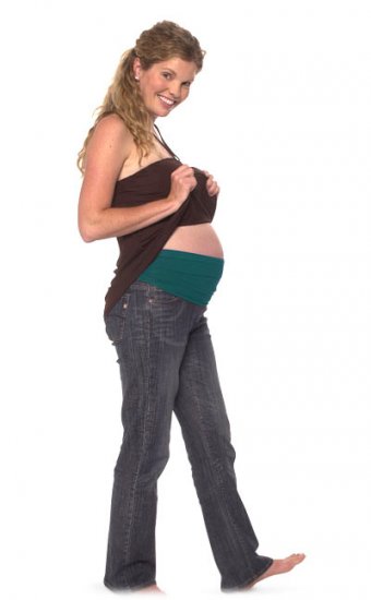 Ingrid & Isabel Maternity Bella Band, size 1, Indigo