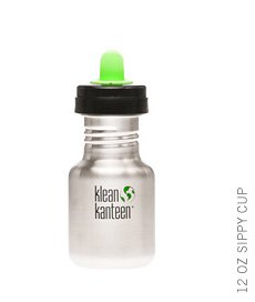 Klean Kanteen 12 oz Original Stainless Steel sippy cup