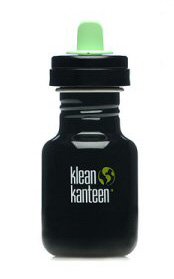 Klean Kanteen 12 oz BLACK ECLIPSE Stainless Steel sippy cup