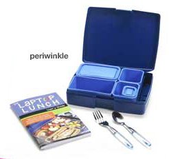 Laptop Lunches Bento Box Lunch System in PERIWINKLE
