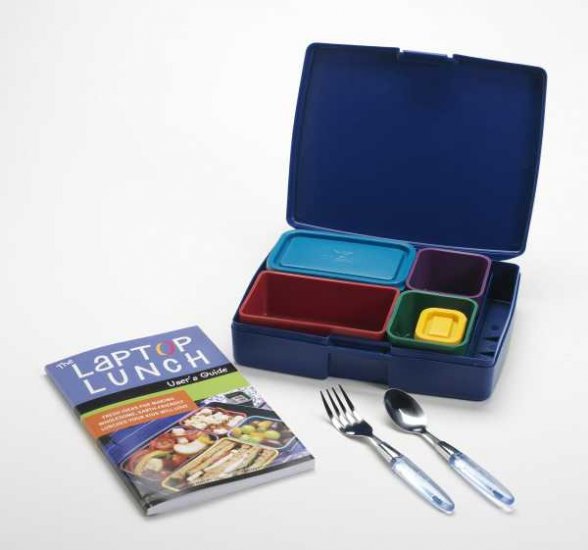 Laptop Lunches Bento Box Lunch Box in PRIMARY