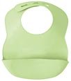 Kiddopotamus Bibbity Rinse n Roll bib, green
