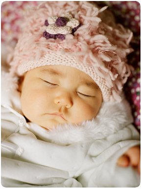 Zooni handmade hat FLOWER POWER - Xsmall