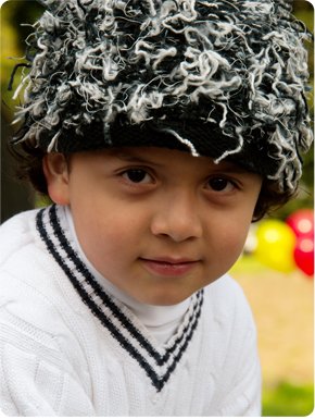Zooni handmade hat HIPSTER - Medium