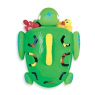 GREEN Munchkin Super Scooper - Bath Turtle Toy Storage