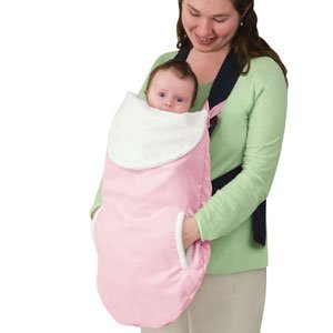 Kiddopotamus Poppit 3-way baby carrier cover - PINK