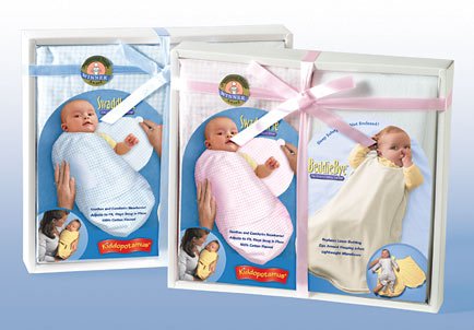 Kiddopotamus SwaddleMe + BeddieBye Gift Set - PINK