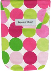Diapees n Wipees pouch - SORBET DISCO DOT