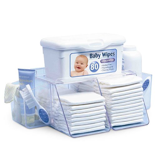 Prince Lionheart Dresser Top Diaper Depot diaper storage