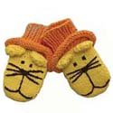 Zooni handmade puppet mittens LEO the LION - 18m-2T