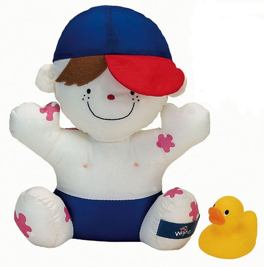 K's Kids Wayne Needs a Bath toy doll