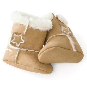 Kiddopotamus High Top booties - FAWN - 0-6 m