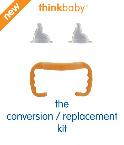Think Baby Conversion/Replacement Kit Sippy Trainer Cup Kit