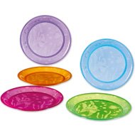 Munchkin 5pk Multi-Pack Plates, BPA-free
