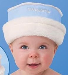 Kiddopotamus Roll Brim Hattie - BLUE - 0-6 m