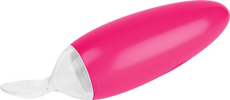 BOON Squirt Baby Food Dispensing Spoon - Pink