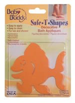 Baby Buddy Safe T Shapes bath appliques - DUCKS