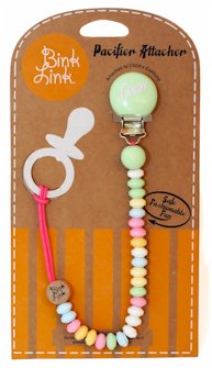 Bink Link Wooden Pacifier Attacher - CANDY NECKLACE