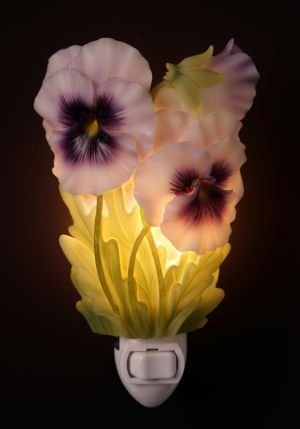 Pansy Nightlight - Ibis & Orchid Designs