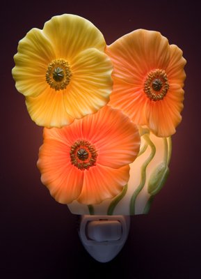 Icelandic Poppies Nightlight - Ibis & Orchid Designs