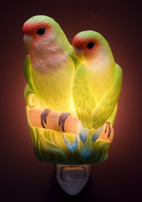 Lovebirds Nightlight - Ibis & Orchid Designs
