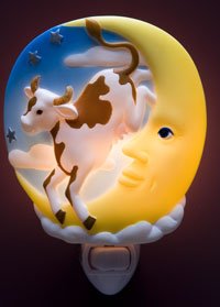 Cow Over Moon Nightlight - Ibis & Orchid Designs