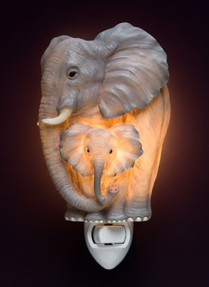 Elephants Nightlight - Ibis & Orchid Designs