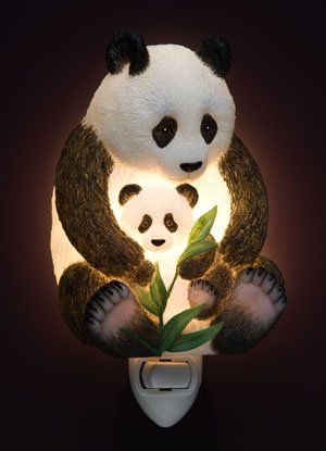 Panda Bears Nightlight - Ibis & Orchid Designs
