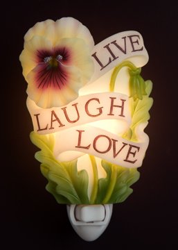 Live Laugh Love Nightlight - Ibis & Orchid Designs